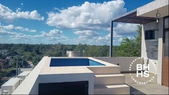 8010 - Penthouse for Sale 1 bedroom in Tulum Jungle View, Tulum 77760