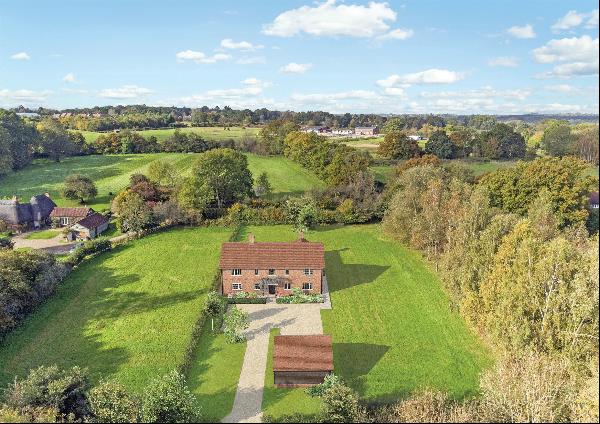 Planning permission for a four bedroom detached family home in about 1.3 acres.