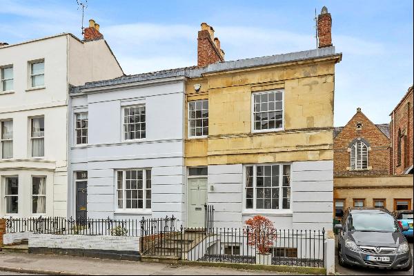 A Grade II listed period town house in one of Cheltenham's most popular streets