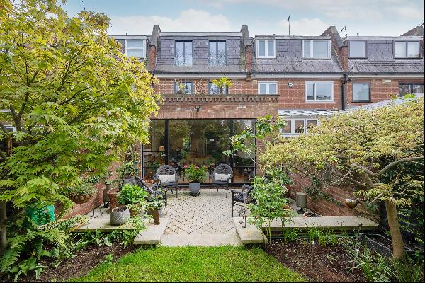 A five bedroom terrace house, located in South Hampstead, NW6.