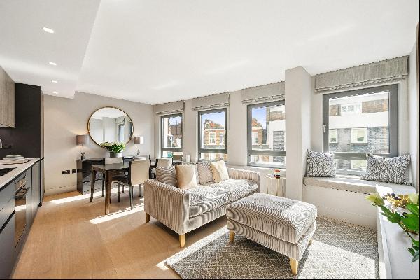 A superb modern apartment to let in Kensington, W8.