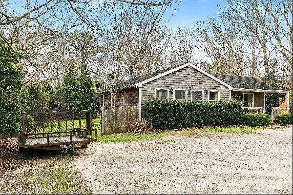 Ranch style home on half acre lot is awaiting your touch. Bring your imagination to this g