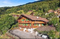 Sumptuous authentic chalet South-west facing