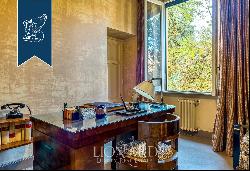 Luxury apartment designed by architect Vittorio Morpurgo for sale in Parioli