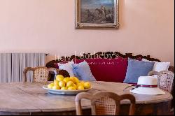 Elegant historic villa with olive grove and sea view