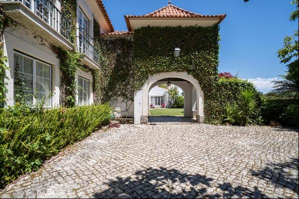 Outstanding 10 bedroom manor house with private forest in the Sintra mountains, Lisbon.