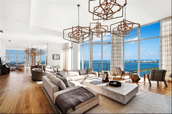 A true penthouse in every sense with 15ft ceilings, a private rooftop pool and nearly 8,00