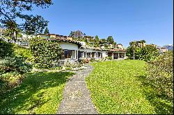 Lugano-Breganzona: prestigious Mediterranean-style villa with pool & view of Lake Lugano 
