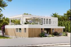 New construction modern home on a large plot in Sol de Mallorca