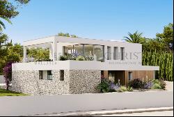 New construction modern home on a large plot in Sol de Mallorca