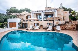 Villa with pool next to Binibeca Beach, Menorca