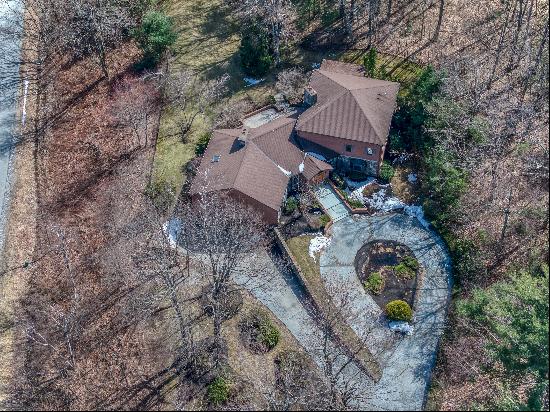 Rare Brick Transitional Contemporary Home