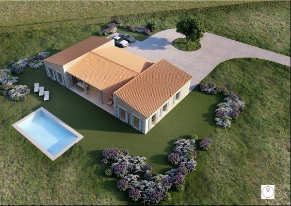 new finca with pool