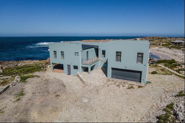 newly built beachfront home with private beach