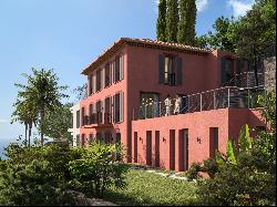 Théoule sur Mer 3 beds garden floor apartment-villa with panoramic sea view.