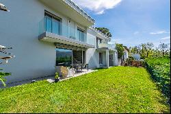 Modern house with beautiful panoramic view