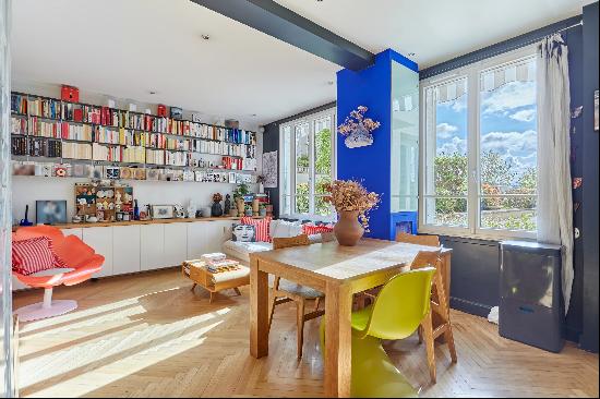 Paris 16th District - A 3-bed apartment with a leafy terrace