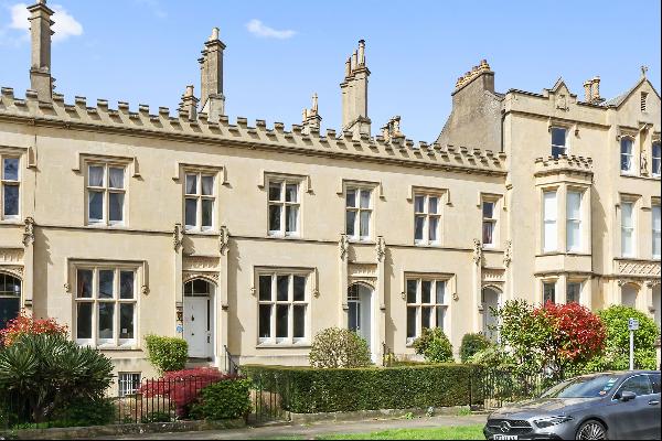 A Grade II listed family home overlooking the stunning Wellington Square in the historic d