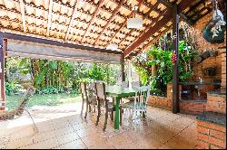 House surrounded by greenery