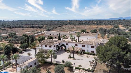 Charming large finca with several buildings for sale in Santanyí, Santanyí 07650