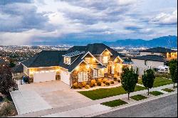 Custom Luxury Lookout Ridge Estate with Panoramic Views and Indoor Sport Court