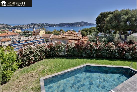 VILLEFRANCHE-SUR-MER - CONTEMPORARY VILLA OF 300SQM FOR SALE - LUXURIOUS SERVICES - SEA VI