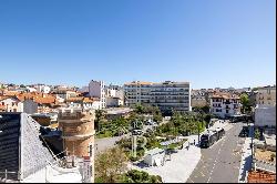 BIARRITZ HEART OF TOWN, APARTMENT WITH TERRACE, OCEAN VIEW, GARAGE