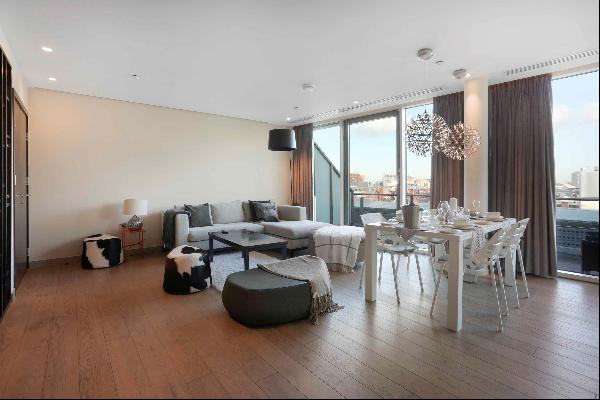 A stylish duplex penthouse to let, located on the top floors of the W London in the heart 