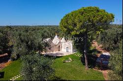 Classic-style villa with trulli and swimming pool