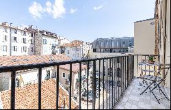 Sole agent, Nice Wilson Square - Four-room apartment with balconies.