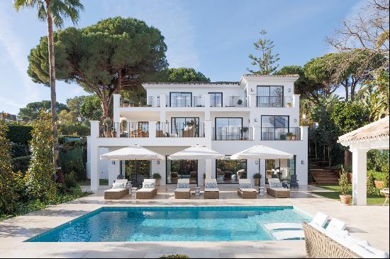 Renovated mediterranean villa in Las Brisas, Nueva Andalucia