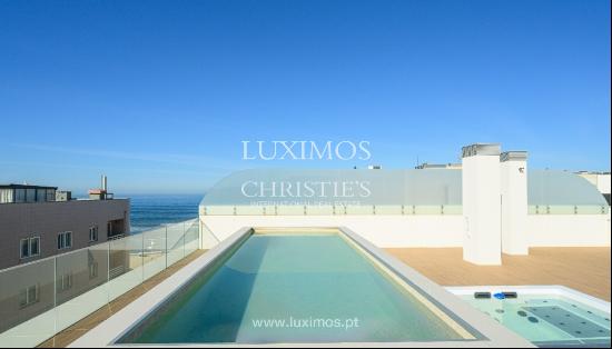 Penthouse with pool and sea views, for sale, Vila do Conde, Portugal