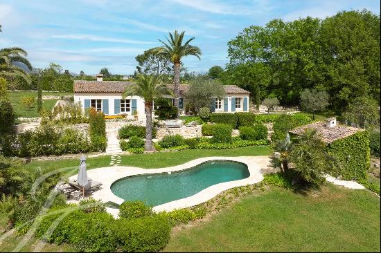 Chateauneuf-Grasse -gorgeous provencal villa in absolute quiet