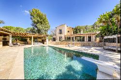 Beautiful villa in Santa Ponsa with guest house with access to the golf course