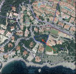 Double plot in Camp de Mar in the southwest of Mallorca with a building permit