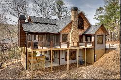 Contemporary Rustic Lodge Minutes From Downtown Blue Ridge