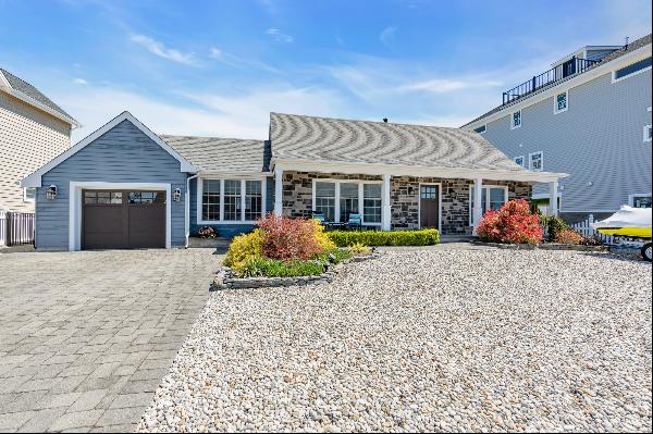 Classic Jersey Shore Waterfront Home on Oversized Lot