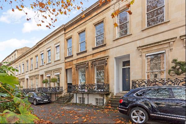 A Regency, Grade II listed town house, situated in one of the town's finest terraces just 