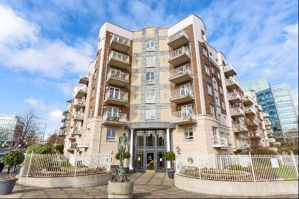 A highly regarded, bright and spacious third floor apartment (with lift) extending to appr
