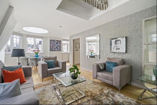 A bright two bedroom apartment to rent in W1