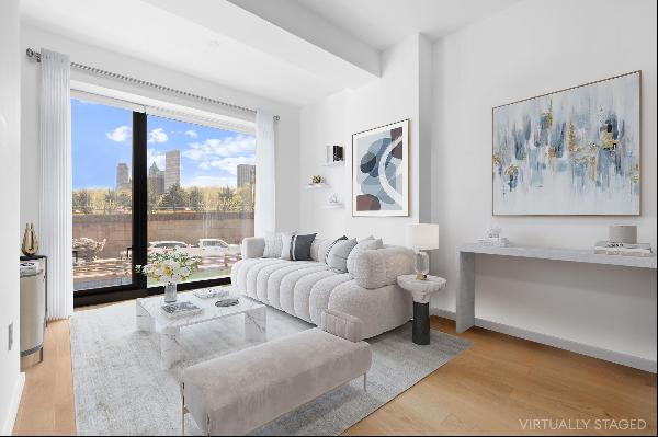 Experience the largest 1-bedroom layout at 98 Front, where all amenities are included in t