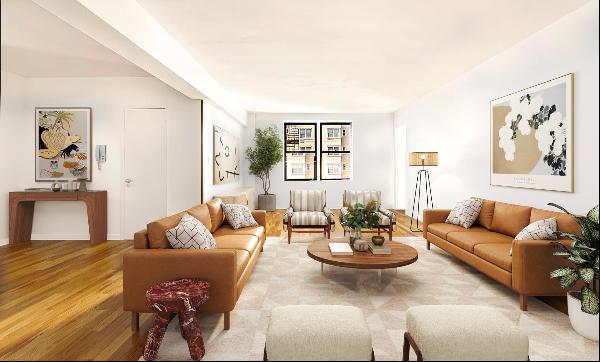 <p>Nestled on one of the most desirable blocks in Greenwich Village, this renovated 2-bedr