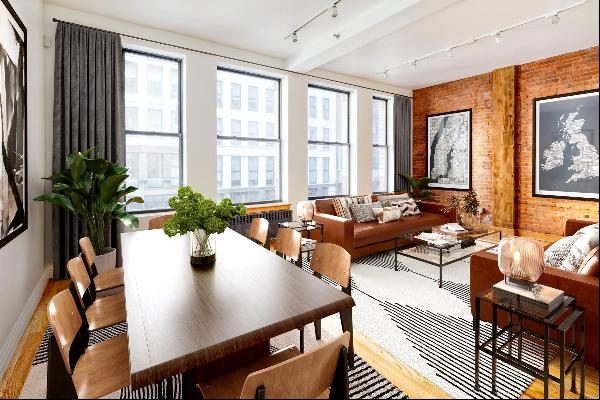 Welcome home to 92 Chambers Street, a boutique condominium building situated in the hea