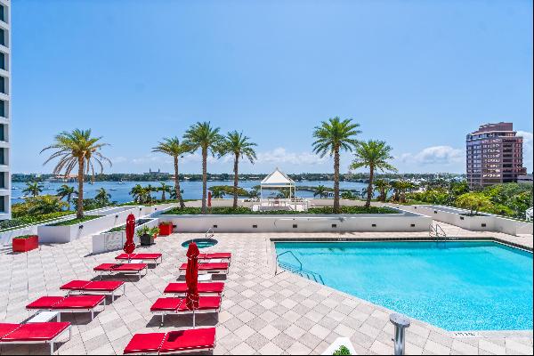 Highly desirabe location on the Intracoastal Waterway in the heart of Downtown West Palm B