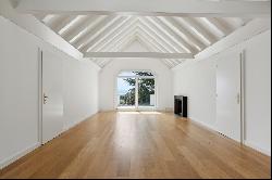 Attic with private access and lake view