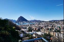 Lugano-Viganello: beautiful penthouse apartment with dazzling views of Lake Lugano for sa