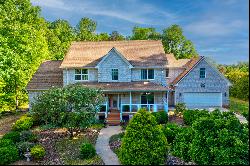 Beautiful Brick Home On Private Acreage