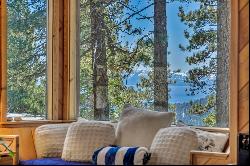 Lake View Home Backs to Tahoe National Forest