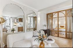 Paris 2nd - Montorgueil - Elegant pied-à-terre renovated in a private mansion