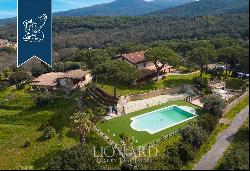 Complex of villas with a pool for sale in the heart of Scarlino's Natural Reserve